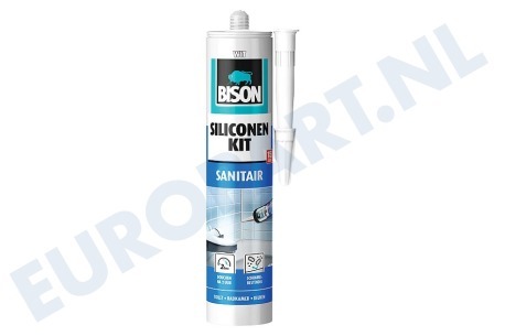 Bison 1491325 Siliconenkit BISON -sanitair wit-