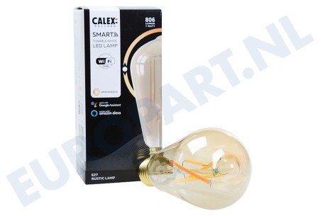 Calex 429092.1 Smart LED Filament Rustic Gold-lamp E27 Dimbaar
