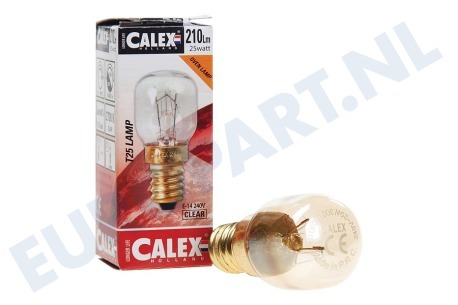 Universeel Oven 432112 432112 Calex Gloeilamp 240V 25W E14 helder T25 voor oven