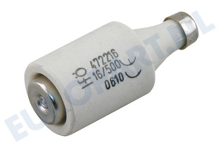 Q-Link 5421104 Zekering 16A 500V snel grijs, 16 ampere