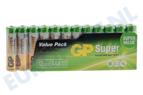 GP 03024AS12 LR03 Super Alkaline AAA