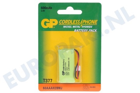 Ptt 220377C1 T377 Batterij 600 mAh 2,4V T377