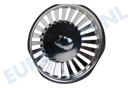 Reginox R1175 R1175 Afvoerzeef Zeefje D=7,9cm 3 afgevlakte zijden