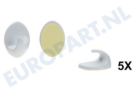 Deltafix 24486 Wandhaak Wandhaak middel wit
