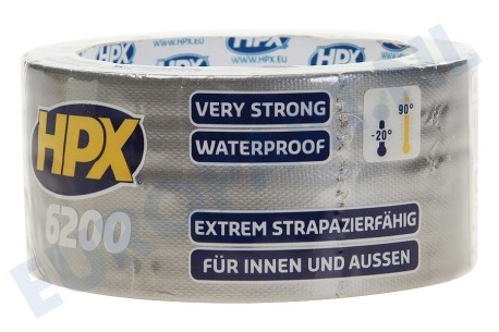 HPX CS5010 6200 Pantsertape Repair Zilver 48mm x 10m
