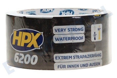 HPX CB5010 6200 Pantsertape Repair Zwart 48mm x 10m