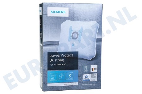 Siemens Stofzuiger 17000816 17000816 PowerProtect Dustbag