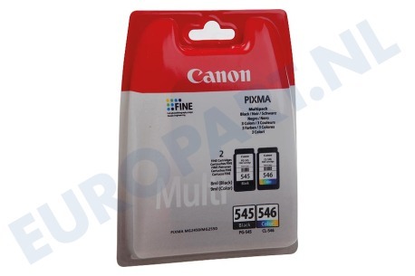 Canon CANBP545P Inktcartridge PG 545 Black + CL 546 Color