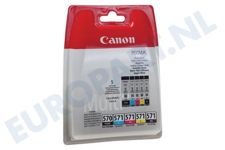 Canon CANBP571P 0372C004 Canon PGI-570 / CLI-571 Multipack