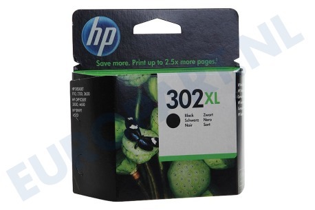 HP Hewlett-Packard HP-F6U68AE F6U68AE HP 302XL Black