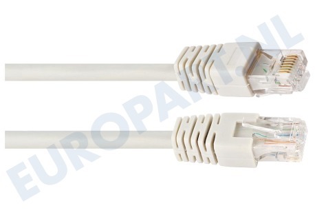 Easyfiks UTP CAT6E Netwerkkabel Grijs, 10 meter, 2x RJ45 Male