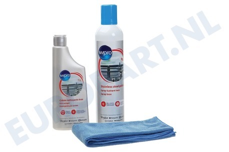 WPRO 484000008498 INX115 Set Inox Clean