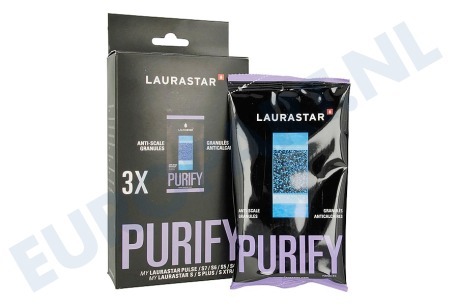 Laurastar 3027800898 Purify Anti Kalkkorrels, 3 zakjes