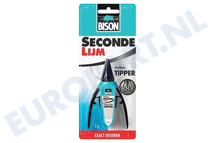 Bison 6302064 Lijm Secondelijm, tipper, exact te doseren