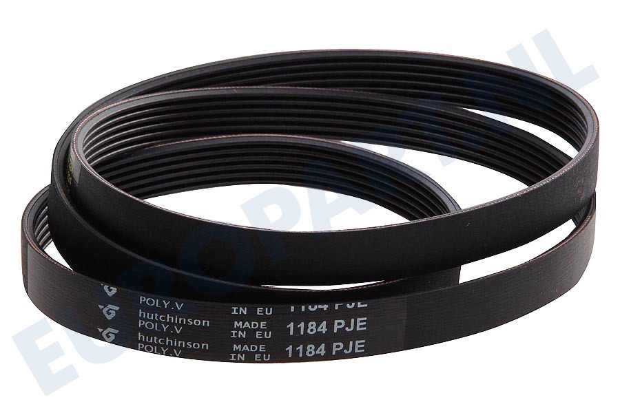 Curtiss Wasmachine 1184J6MA Poly-V-snaar 1184 PJE J6 TEM