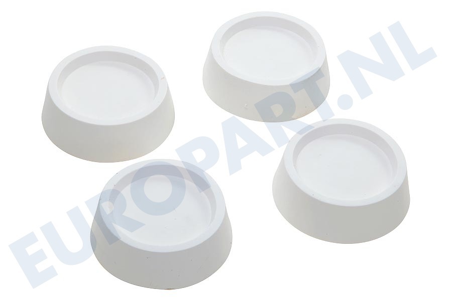 WPRO 484000008531 SKA202 Wpro Trillingsdempers Wit 4 stuks