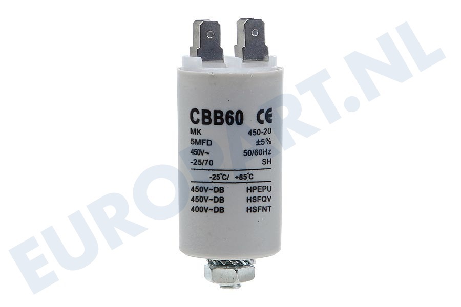 White Knight Wasmachine 032045UN Condensator 5 uf