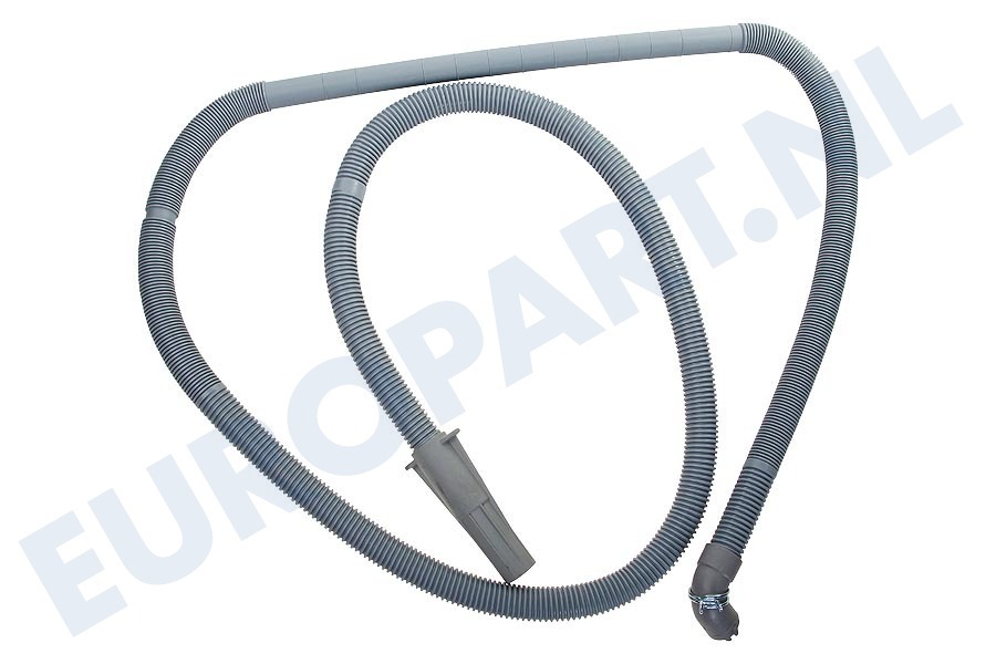 AEG Wasmachine 1327714109 Slang pomp afvoer Afvoer 2,5 meter haaks 21mm