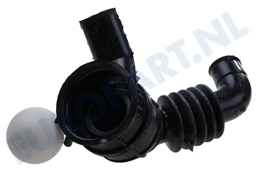 Ariston Wasmachine 92174, C00092174 Slang kuip filter Met kogel -5 ribbels-