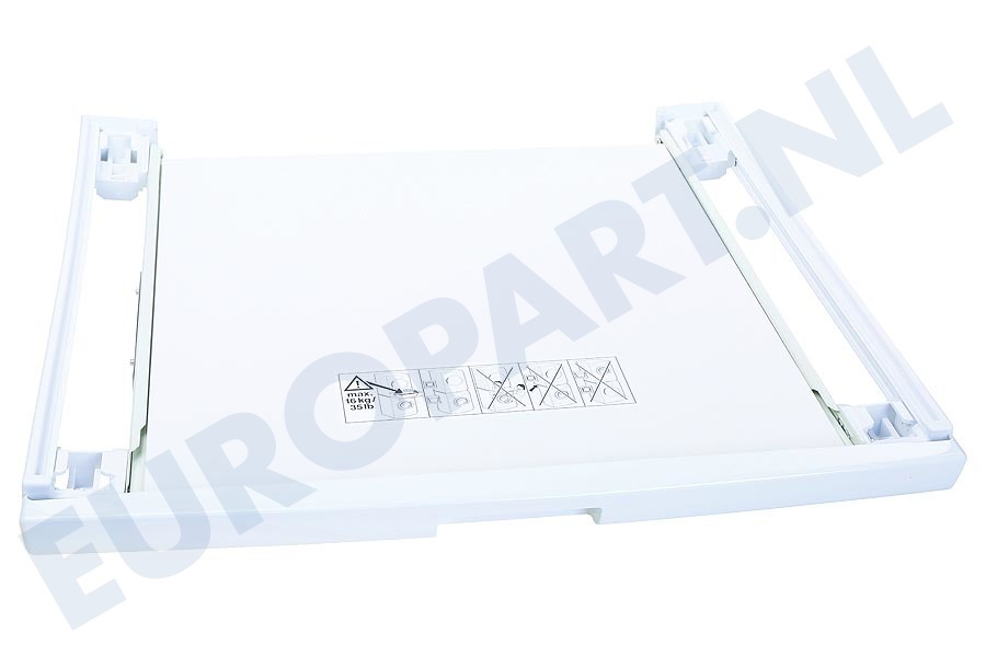 Novamatic Wasmachine 00244044 WTZ11300 Tussenstuk met uitschuifbare plaat