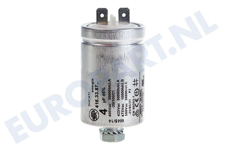 Whirlpool Vaatwasser 481212118277 Condensator 4 uf