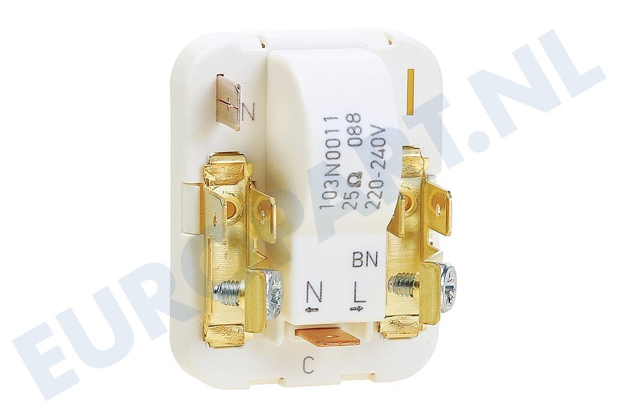 Thomson Koelkast 603013 Startrelais start 103N0021 slakmodel, zonder S aansluitpunt