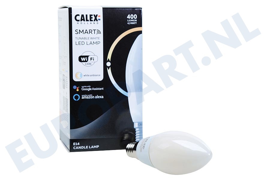 Calex 429062 Smart LED Filament Softline Kaarslamp B35 E14 Dimbaar