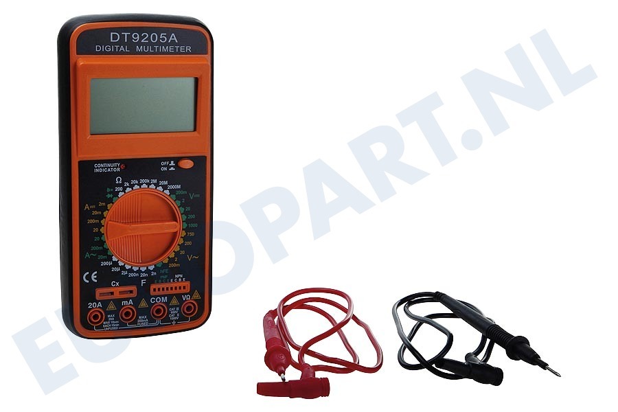 Elektra 009502 Multimeter Multimeter Digitaal