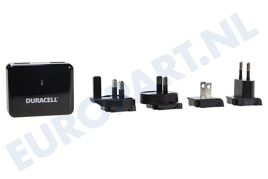 Duracell DR6001A Dual USB Reis Oplader 5V/3.4A