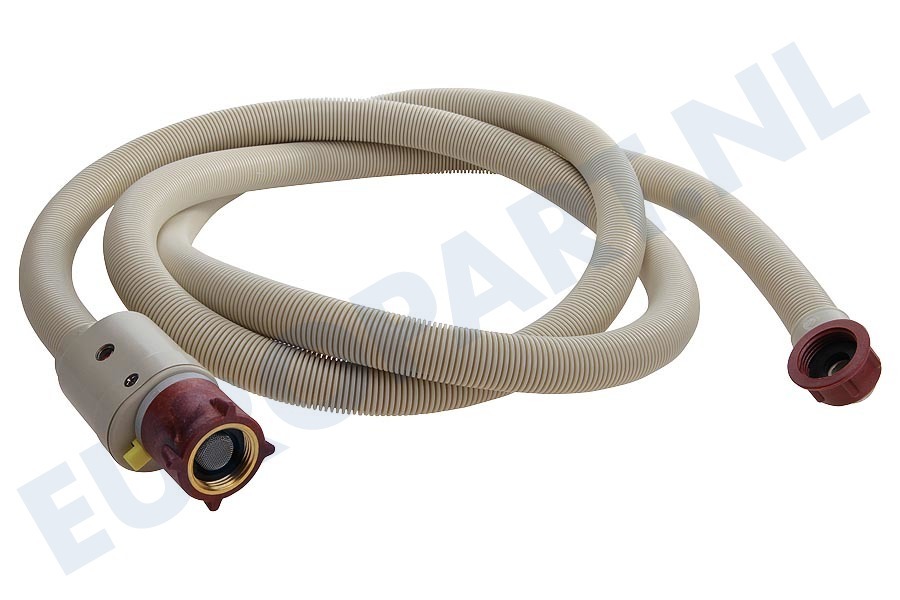 Whirlpool Wasmachine 9029793412 E2WIS250A Toevoerslang met waterslot, 2,5 meter, Recht/Haaks