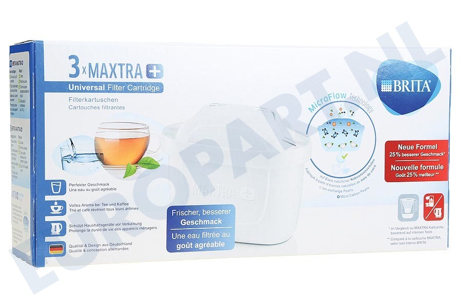 Electrolux Waterkan 1023120 Waterfilter Filterpatroon 3-pack