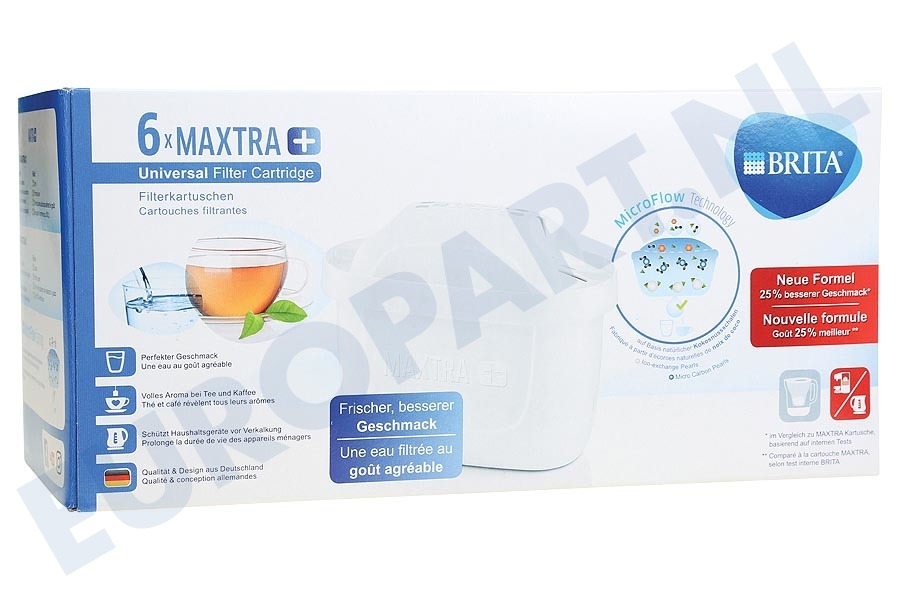 Brita 1023128 Waterfilter Filterpatroon 6-pack