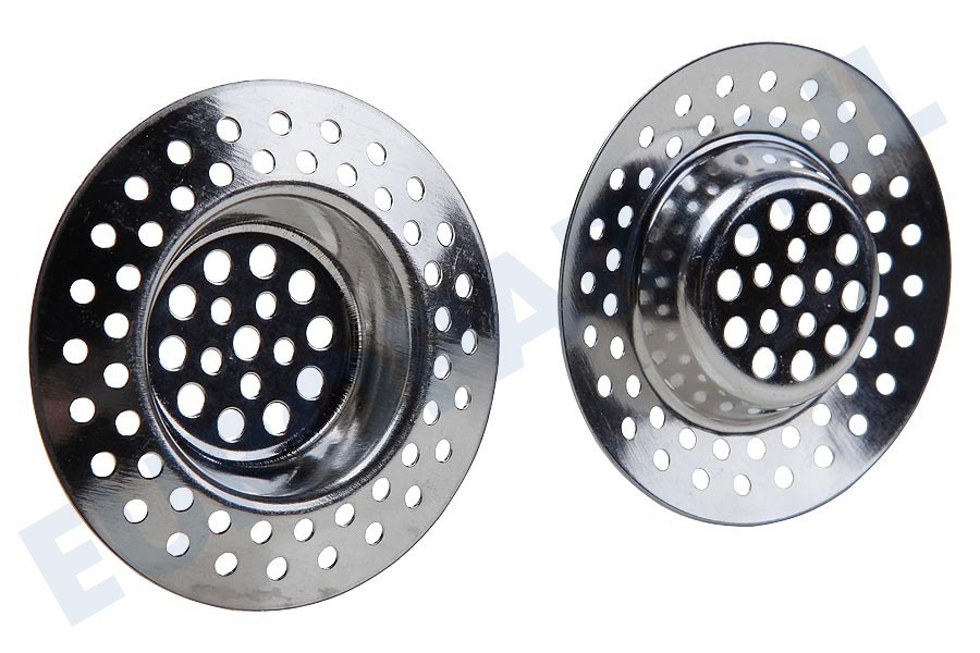 Dps 721064 Afvoerzeef 70mm -chroom-