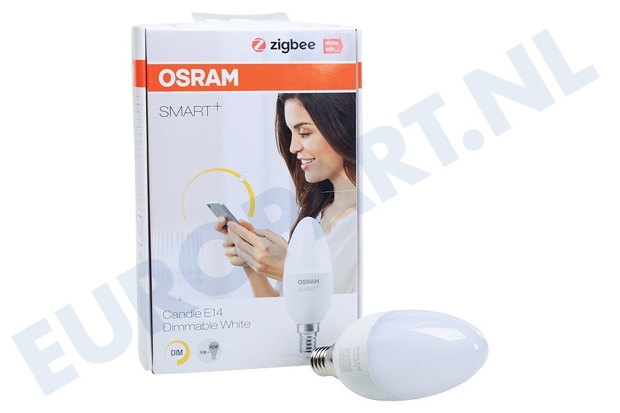 Osram 4058075152243 Smart+ Candle E14 Dimmable White 6W