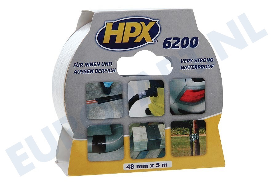 Universeel CW5005 6200 Pantsertape Repair Wit 48mm x 5m
