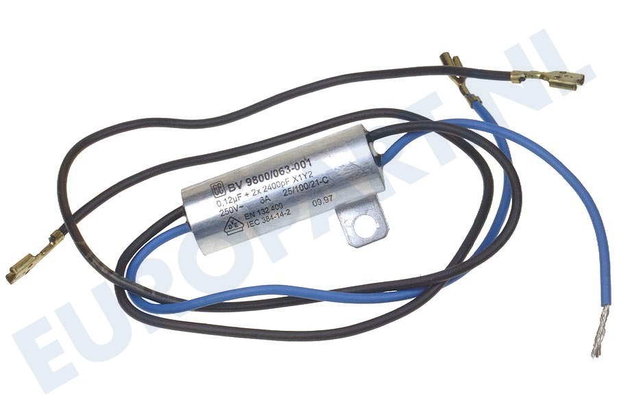 Miele Stofzuiger 1143170 Condensator ontstoring