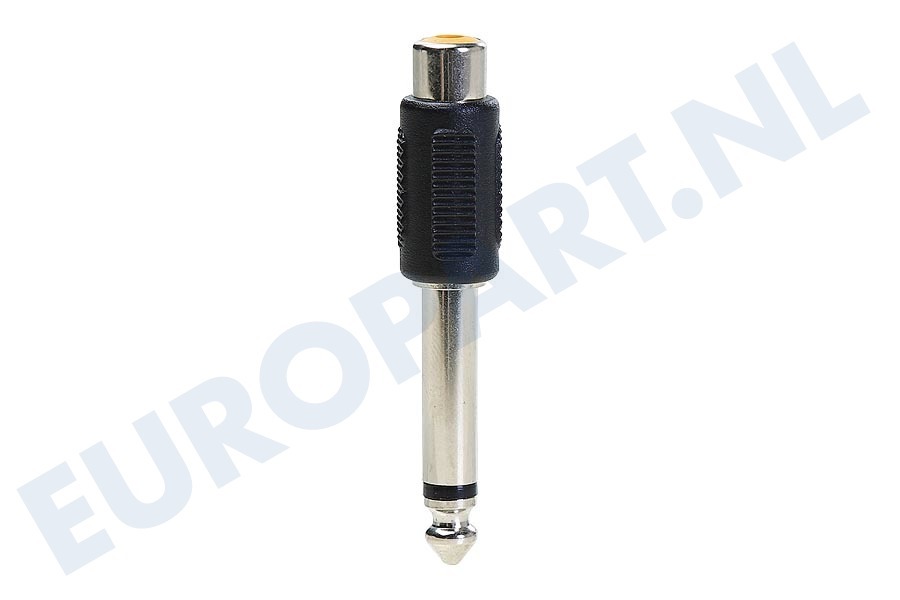 Easyfiks BME075 Jack Verloopstekker 6.3mm Male-1x Tulp Contra RCA Female
