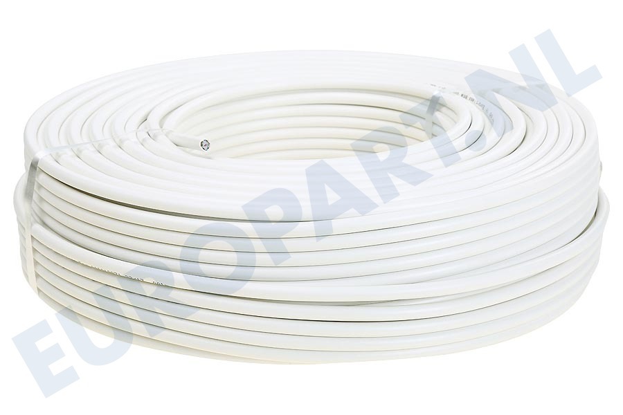 Hirschmann 298799101 KOKA 799 Eca/100 White Coaxkabel Coaxkabel wit 100 meter