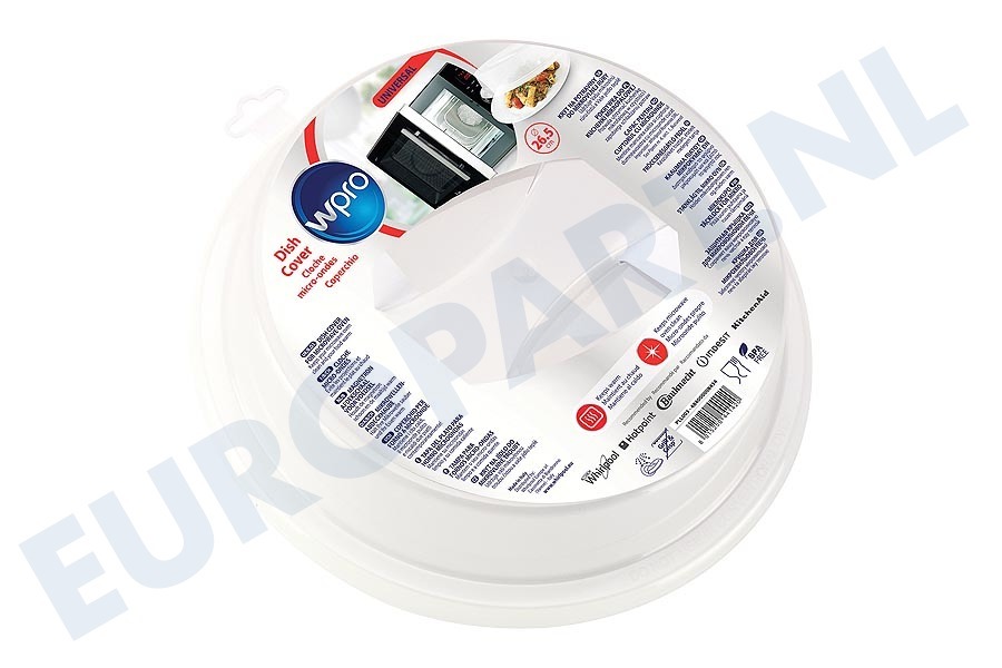 WPRO 484000008434 PLL003 WPRO Magnetron afdekschaal voor voedsel