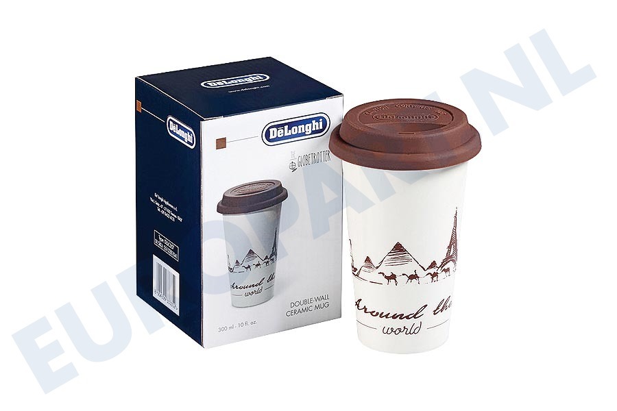 Ariete Koffiezetapparaat 5513281041 DLSC057 Thermosbeker Keramische beker met dubbele wand