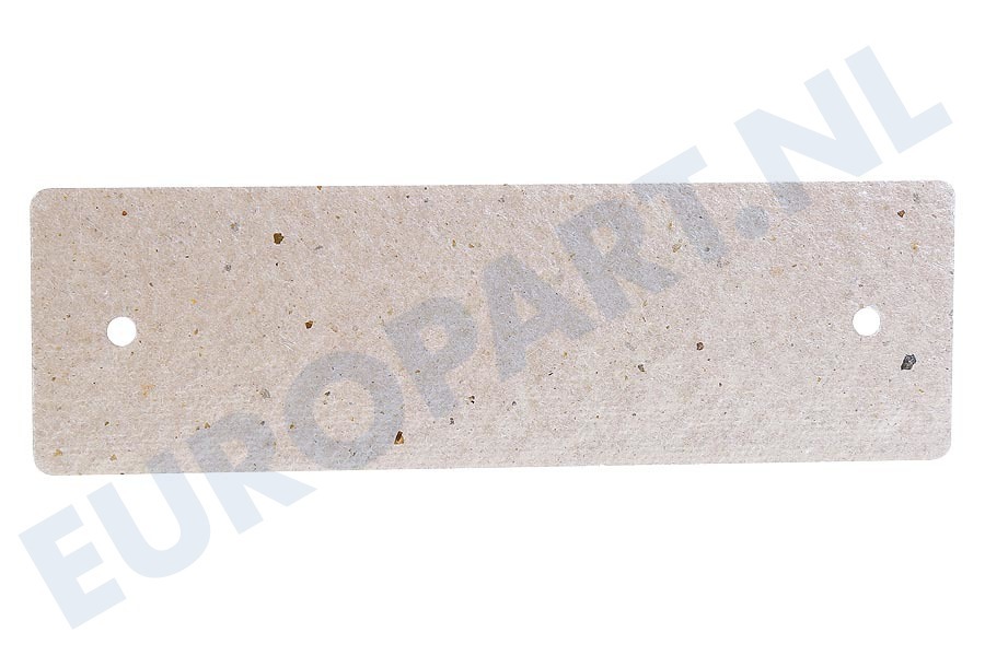 Brastemp Oven-Magnetron 480120100672 Micaplaat 126x39mm met 2 gaatjes