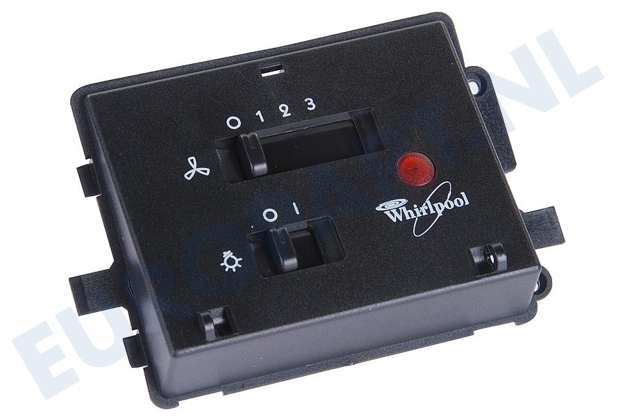 Whirlpool Afzuigkap 481945299412 Controlepaneel Print + bedieningspaneel