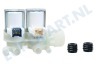 Ariston-Blue Air Wasmachine 110333, C00110333 Inlaatventiel 2 voudig, recht, dik