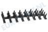 Zanussi Vaatwasser 1380184109 Inzet Rubber voor korf, grijs