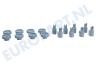 Nordland Vaatwasser 50286967000 Wiel Van bovenkorf set 8 stuks 24mm
