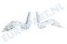 Bosch Koelkast 492680, 00492680 Scharnier Metaal, set 2 stuks