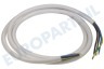 Universeel 10003217 Snoer Perilex snoer 5x2,5mm2 H05VV-F Wit 2M