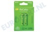 GP 120270AAHCE-C2 LR6 ReCyko+ AA 2600 - 2 oplaadbare batterijen