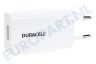 Duracell DRACUSB1W-EU Single USB Lader 5V/1A
