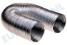 Universeel 61005937 Slang 127 mm -ALU- 3 meter
